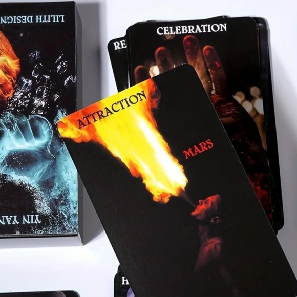 NEW TRAVEL Size Ying Yang Oracle Deck -80 Cards - Picture 4 of 5